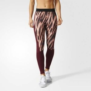 ADIDAS Women's Techfit Tights BK2958 Energy Maroon